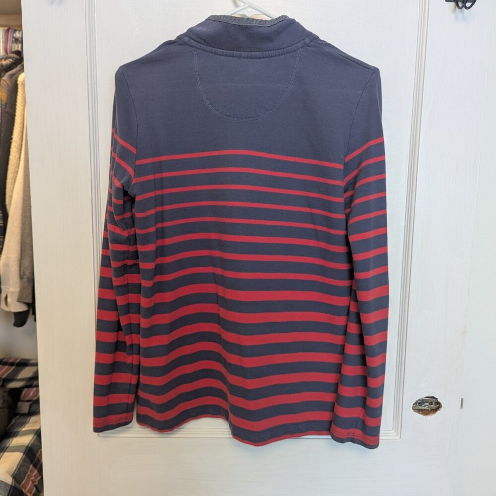 Llbean Striped Pullover Small - image 3